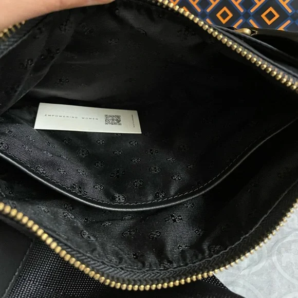 New , Tory Burch nylon web convertible crossbody - Picture 7 of 14